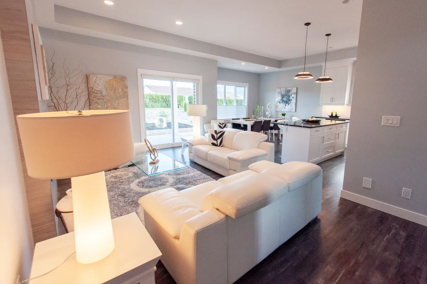 Master bedroom in Desert Cove Show Home